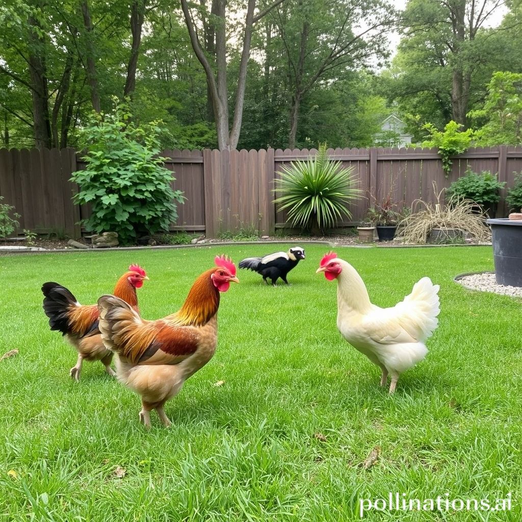 How To Keep Skunks Away From Chickens?